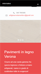 Mobile Screenshot of pavimento-in-legno.it